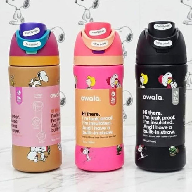 TERMO OWALA “EDICIÓN ESPECIAL SNOOPY” (16 Oz. / 475ml)