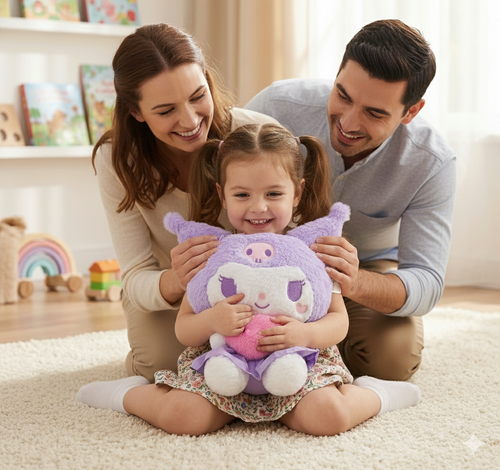 Peluche de Kuromi (35cm)