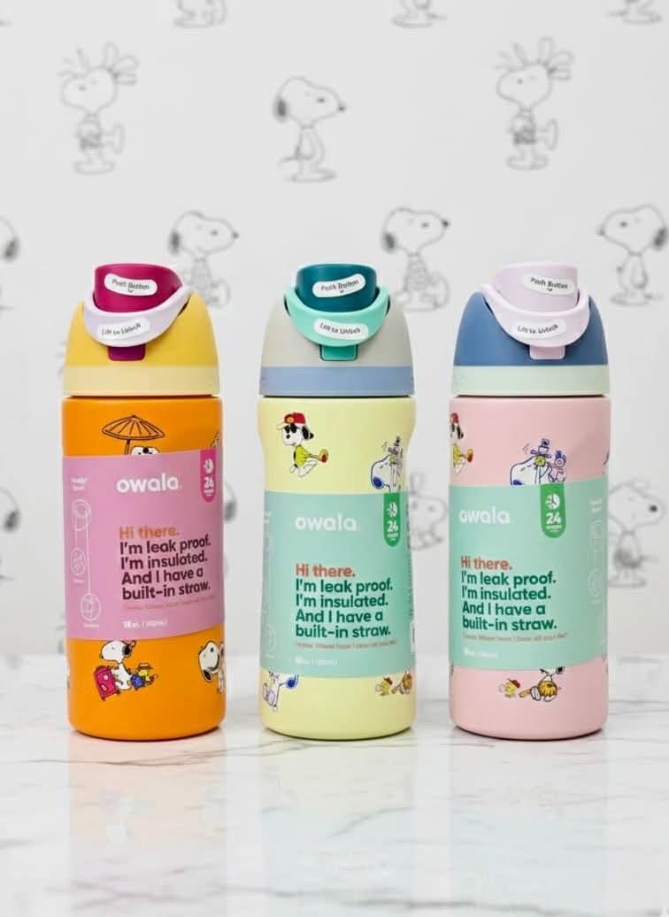 TERMO OWALA “EDICIÓN ESPECIAL SNOOPY” (16 Oz. / 475ml)