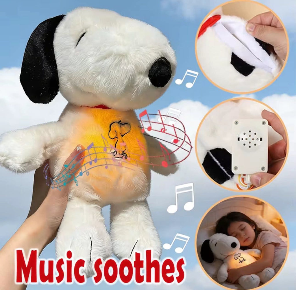 SNOOPY CON RESPIRACIÓN Y LUZ