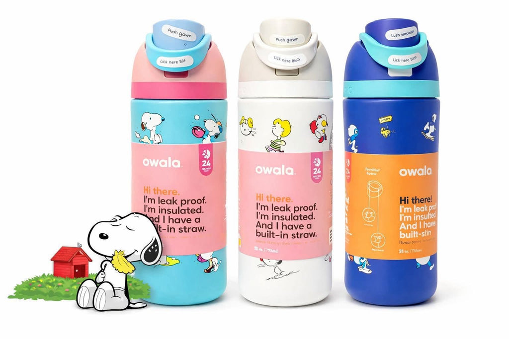 TERMO OWALA “EDICIÓN ESPECIAL SNOOPY” (16 Oz. / 475ml)
