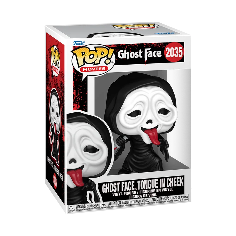 Funko Pop Movies: Ghost Face - Ghost Face lengua