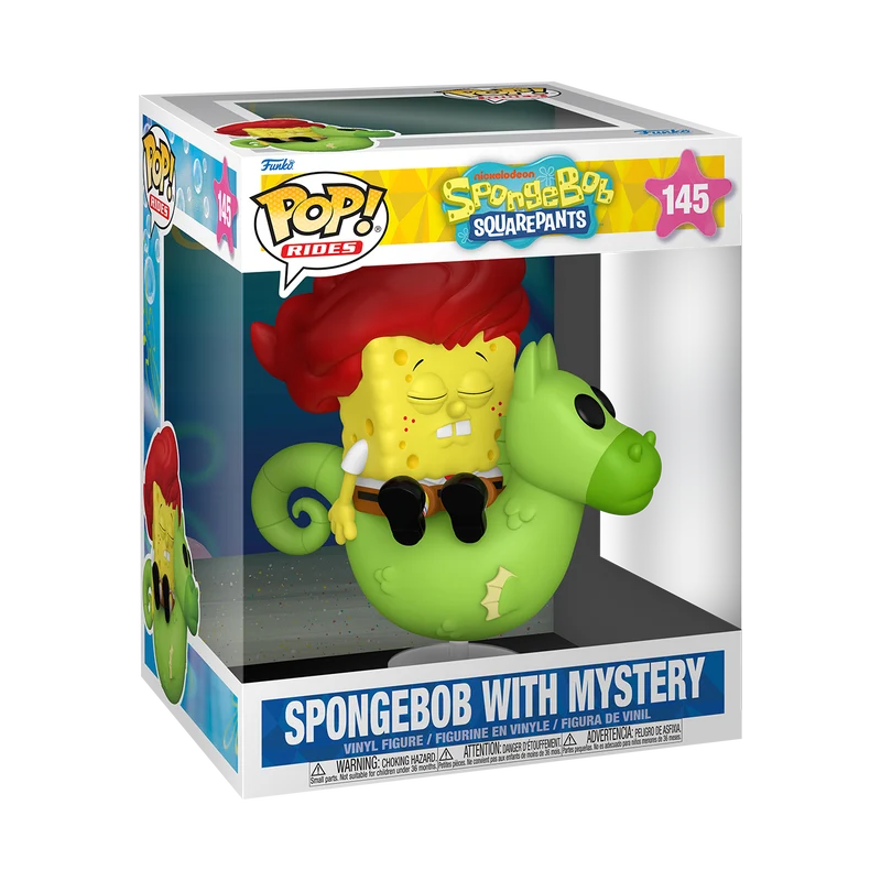 Funko Pop Rides Deluxe: Bob Esponja - Bob Esponja y Mystery