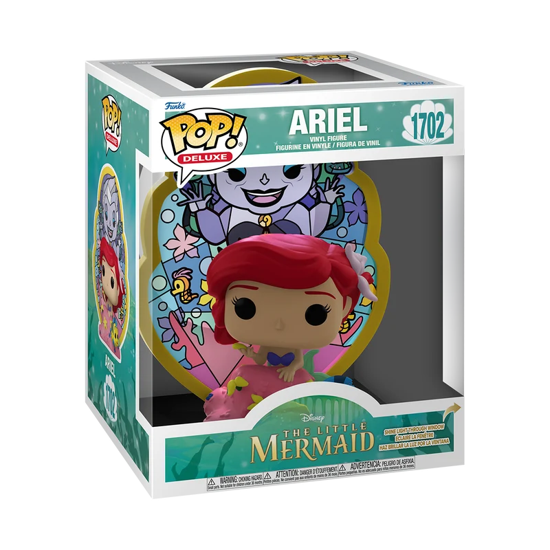 Funko Pop Deluxe: Disney La Sirenita - Ariel Glass