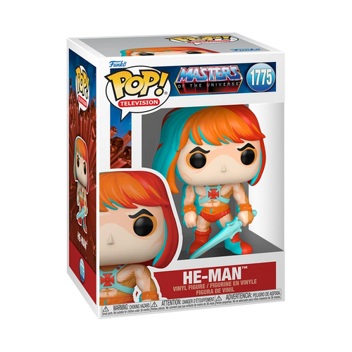 Funko Pop Animation: Los Amos Del Universo - He Man Retro Neon