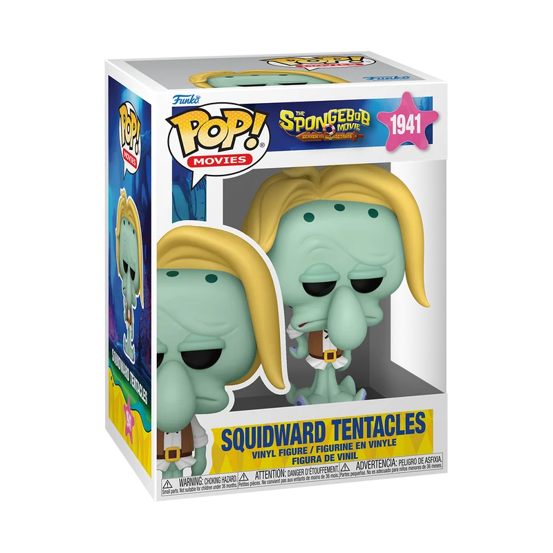 Funko Pop Movies: Bob Esponja En busca de los pantalones cuadrados - Calamardo Pirata