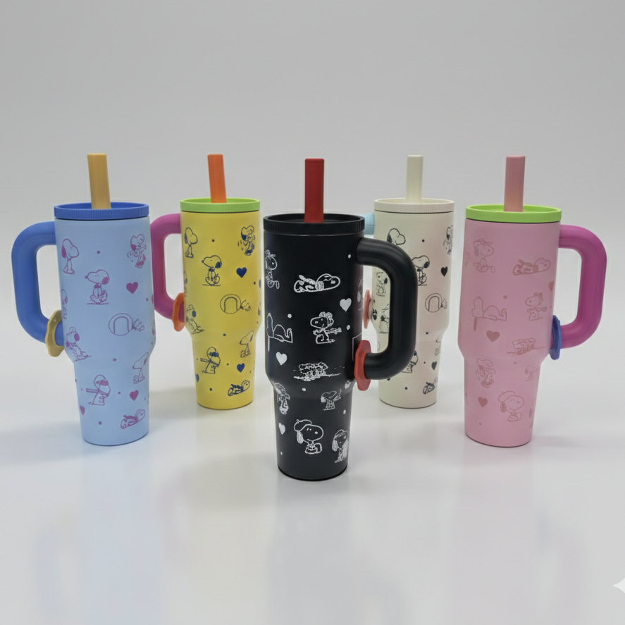 Termo "Snoopy" Acero Inoxidable